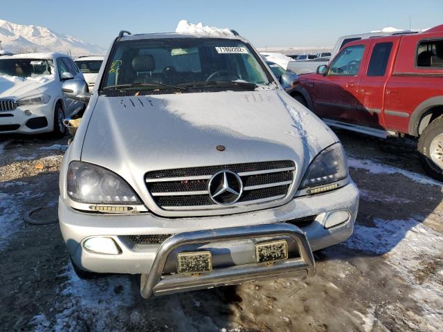 4JGAB72E01A250393 - 2001 MERCEDES-BENZ ML 430 SILVER photo 5