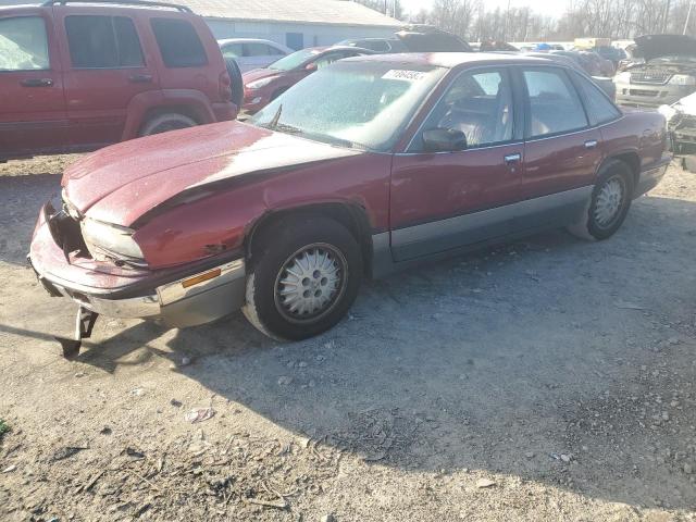 2G4WF54L5P1****** - 1993 BUICK REGAL GRAN BURGUNDY photo 1