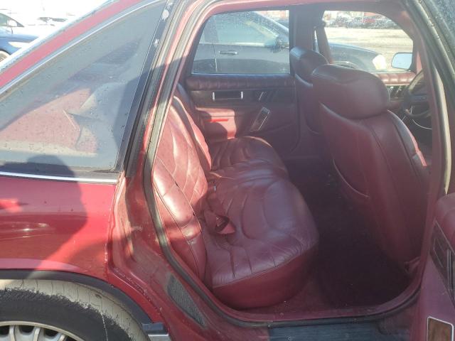 2G4WF54L5P1****** - 1993 BUICK REGAL GRAN BURGUNDY photo 10