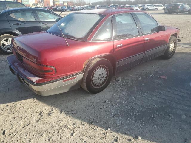 2G4WF54L5P1****** - 1993 BUICK REGAL GRAN BURGUNDY photo 3