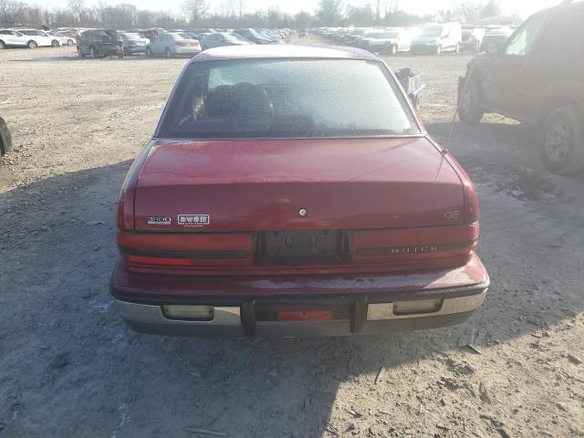 2G4WF54L5P1****** - 1993 BUICK REGAL GRAN BURGUNDY photo 6