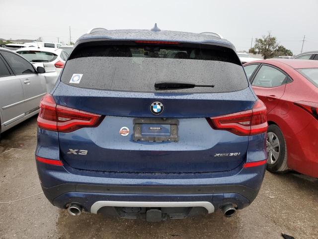 5UXTR9C55KL****** - 2019 BMW X3 XDRIVE3 BLUE photo 6