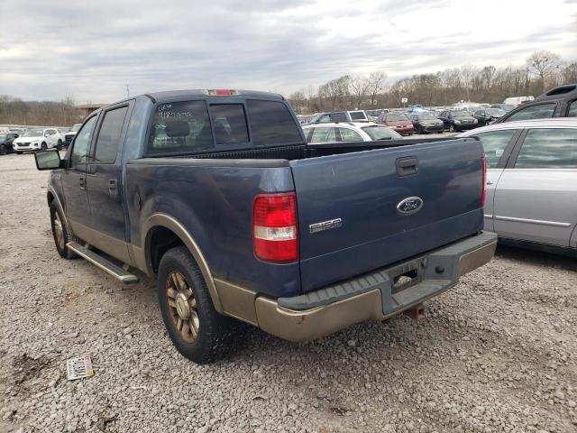 1FTPW12554KB97009 - 2004 FORD F150 EXTEN BLUE photo 2