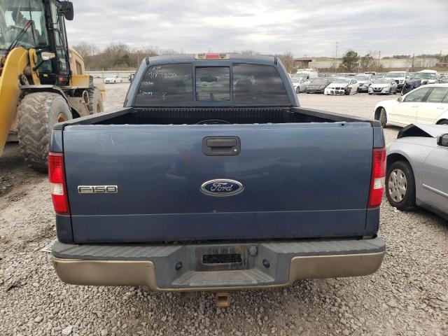 1FTPW12554KB97009 - 2004 FORD F150 EXTEN BLUE photo 6