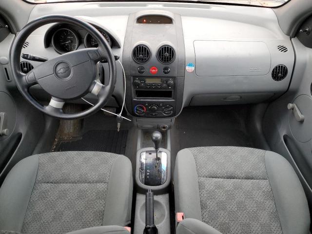 KL1TD52695B491879 - 2005 CHEVROLET AVEO BASE ORANGE photo 8