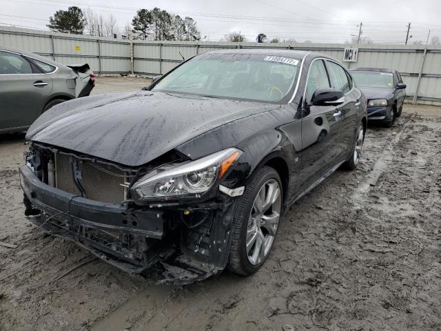 JN1BY1PP8KM685468 - 2019 INFINITI Q70L 3.7 L BLACK photo 1