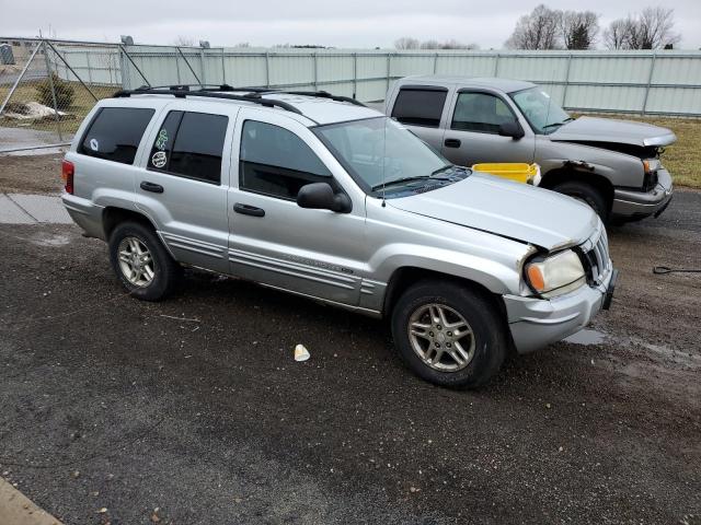 1J4GW48N04C211976 - 2004 JEEP GRAND CHER 银色 照片 4