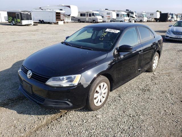 3VW1K7AJ7DM287142 - 2013 VOLKSWAGEN JETTA BASE 黑色 照片 1
