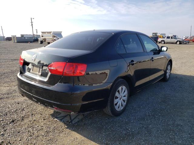 3VW1K7AJ7DM287142 - 2013 VOLKSWAGEN JETTA BASE 黑色 照片 3
