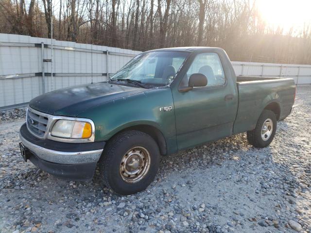 2FTZF1729YCA36874 - 2000 FORD F-150 GREEN photo 1