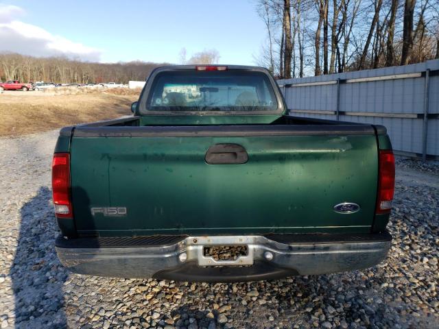 2FTZF1729YCA36874 - 2000 FORD F-150 GREEN photo 6