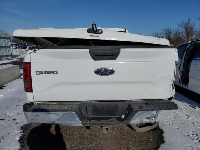 1FTFX1EG7GKE06230 - 2016 FORD F150 SUPER WHITE photo 6