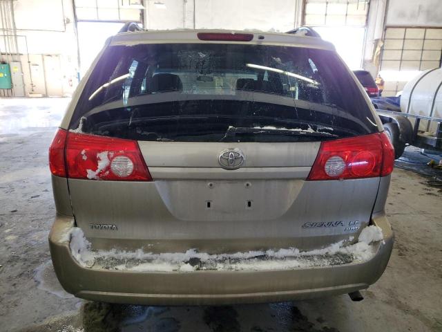 5TDBK23C19S023592 - 2009 TOYOTA SIENNA LE TAN photo 6