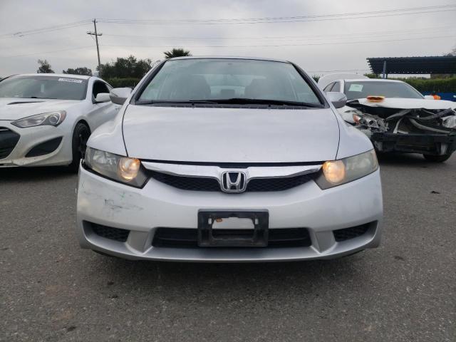 JHMFA36289S008445 - 2009 HONDA CIVIC HYBR SILVER photo 5