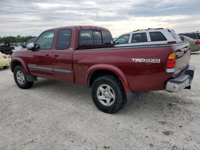 5TBBT441X3S333004 - 2003 TOYOTA TUNDRA ACC RED photo 2