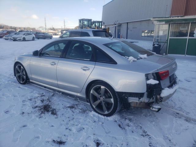 WAUHGAFC7EN144836 - 2014 AUDI A6 PRESTIG SILVER photo 2