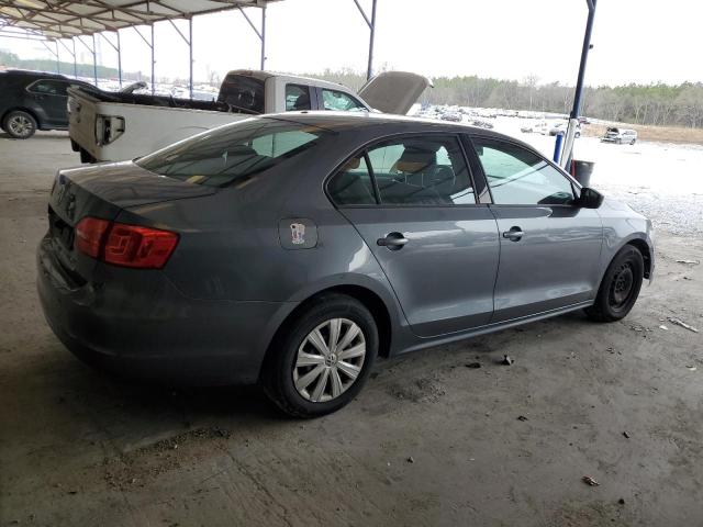 3VW2K7AJ3DM410813 - 2013 VOLKSWAGEN JETTA BASE 灰色 照片 3