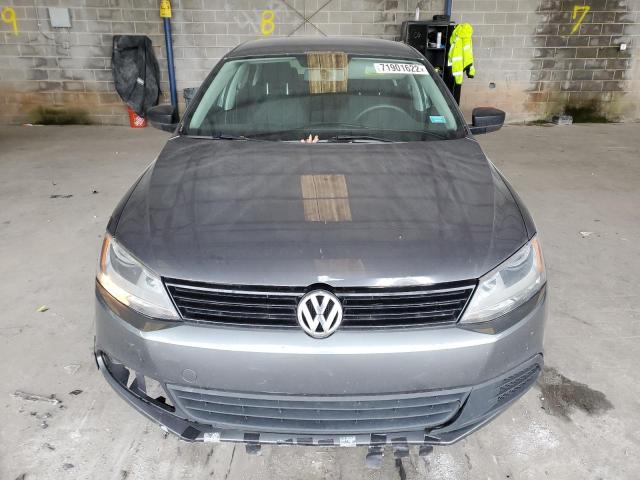 3VW2K7AJ3DM410813 - 2013 VOLKSWAGEN JETTA BASE 灰色 照片 5
