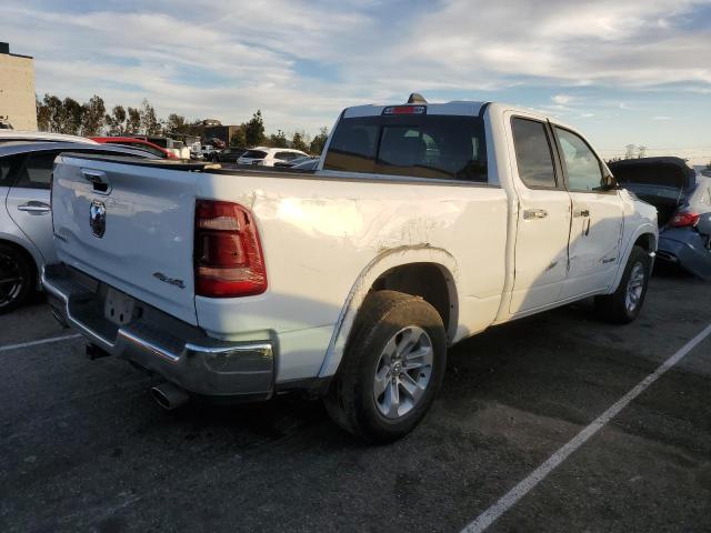 1C6SRFDT4LN280087 - 2020 RAM 1500 LARAM WHITE photo 3