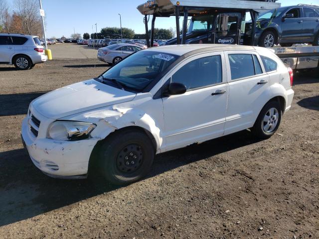 1B3HB28B08D673925 - 2008 DODGE CALIBER WHITE photo 1