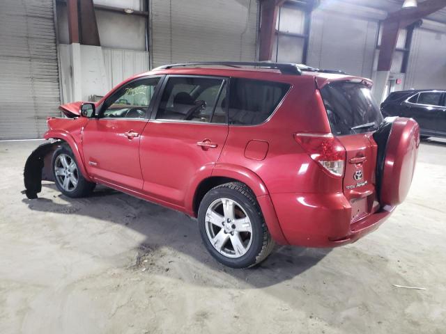 JTMBD32V665033166 - 2006 TOYOTA RAV4 SPORT RED photo 2