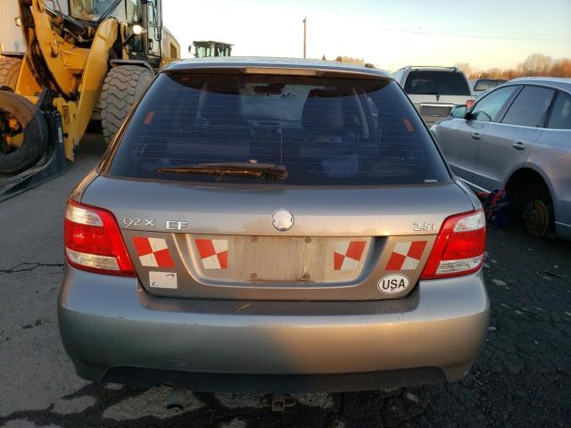 JF4GG61656G051051 - 2006 SAAB 9-2 2.5I GRAY photo 6