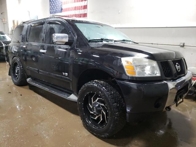 5N1AA08B16N735455 - 2006 NISSAN ARMADA SE BLACK photo 4