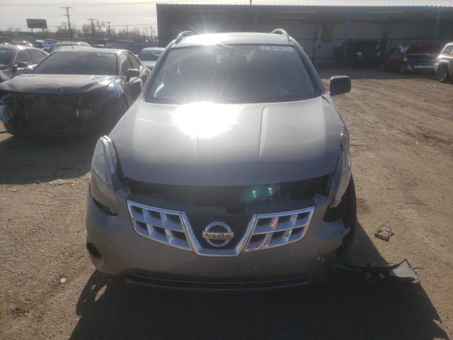 JN8AS5MV8EW717398 - 2014 NISSAN ROGUE SELE GRAY photo 5