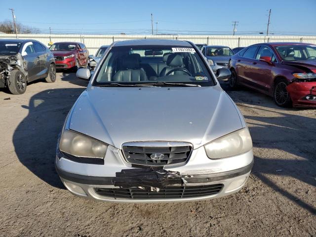 KMHDN55D82U057792 - 2002 HYUNDAI ELANTRA GL SILVER photo 5