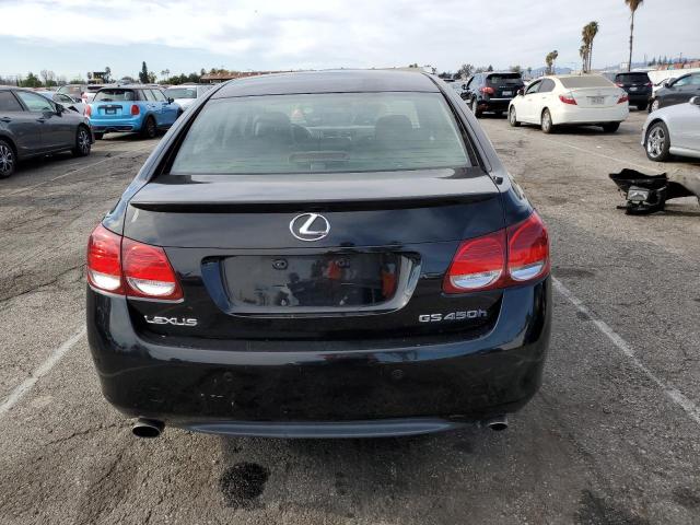 JTHBC96S375000826 - 2007 LEXUS GS 450H BLACK photo 6