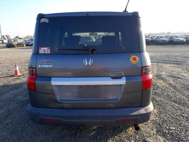 5J6YH18739L003614 - 2009 HONDA ELEMENT EX GRAY photo 6