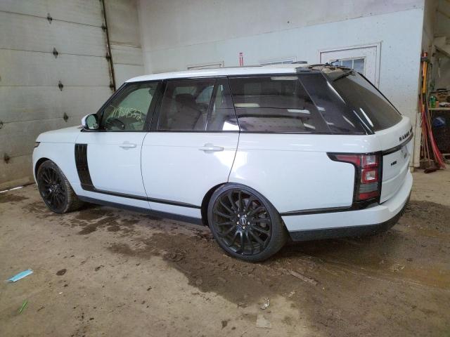 SALGS2DF3DA100959 - 2013 LAND ROVER RANGE ROVE WHITE photo 2