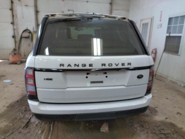 SALGS2DF3DA100959 - 2013 LAND ROVER RANGE ROVE WHITE photo 6