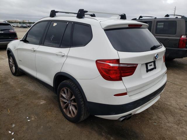 5UXWX9C50E0****** - 2014 BMW X3 XDRIVE2 WHITE photo 2