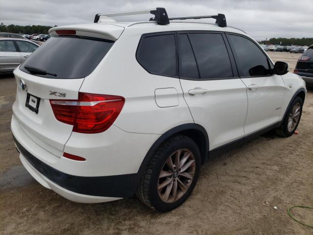 5UXWX9C50E0****** - 2014 BMW X3 XDRIVE2 WHITE photo 3