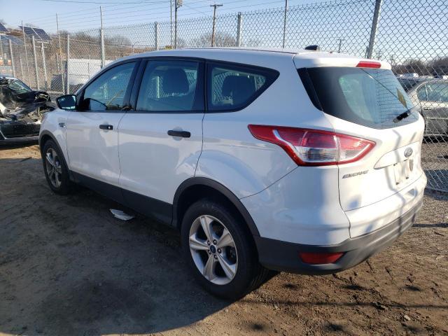 1FMCU0F77EUE06696 - 2014 FORD ESCAPE S WHITE photo 2