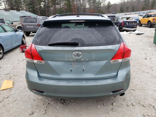 4T3BA3BB2AU017711 - 2010 TOYOTA VENZA GREEN photo 6