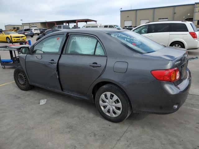 2T1BU4EE7AC350807 - 2010 TOYOTA COROLLA BA GRAY photo 2