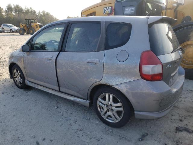 JHMGD38657S015068 - 2007 HONDA FIT S 银色 照片 2