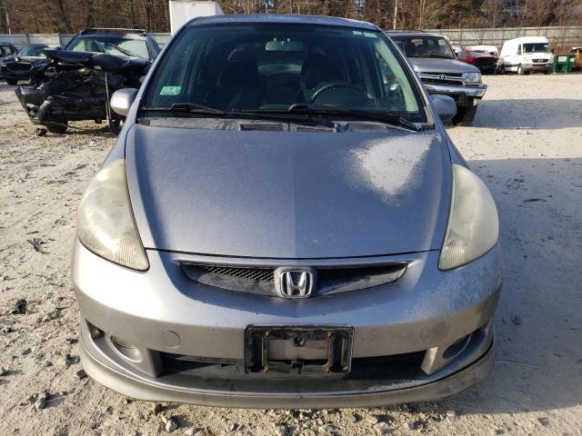 JHMGD38657S015068 - 2007 HONDA FIT S 银色 照片 5