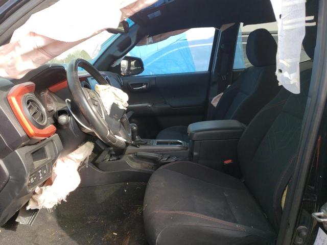5TFCZ5AN7JX122776 - 2018 TOYOTA TACOMA DOU 黑色 照片 7