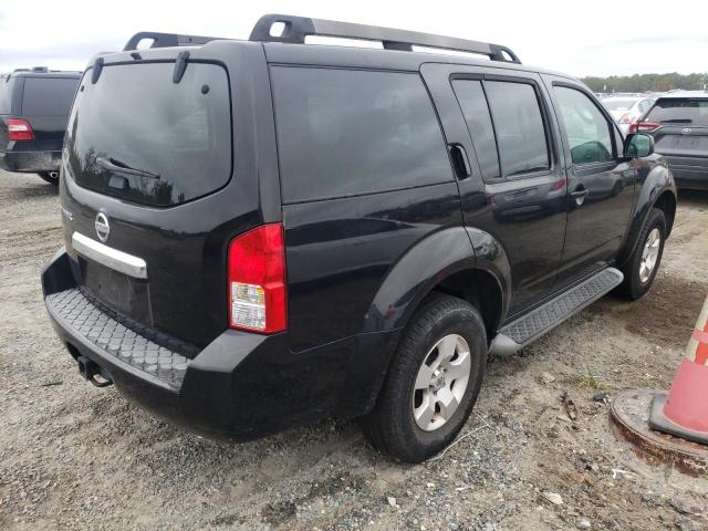 5N1AR18U18C644443 - 2008 NISSAN PATHFINDER BLACK photo 3