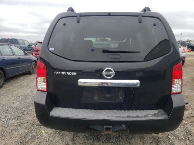 5N1AR18U18C644443 - 2008 NISSAN PATHFINDER BLACK photo 6