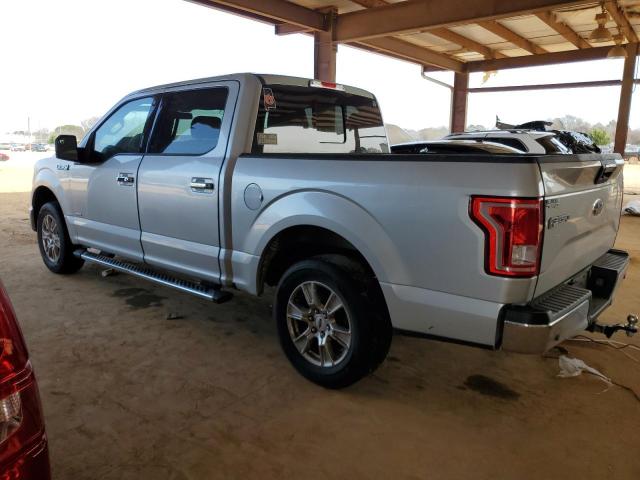 1FTEW1CP7HKD14389 - 2017 FORD F150 SUPER SILVER photo 2