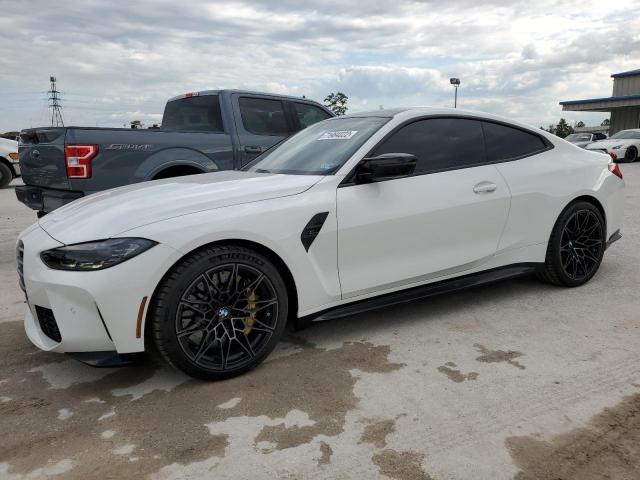 WBS43AZ08NCJ90677 - 2022 BMW M4 COMPETI WHITE photo 1