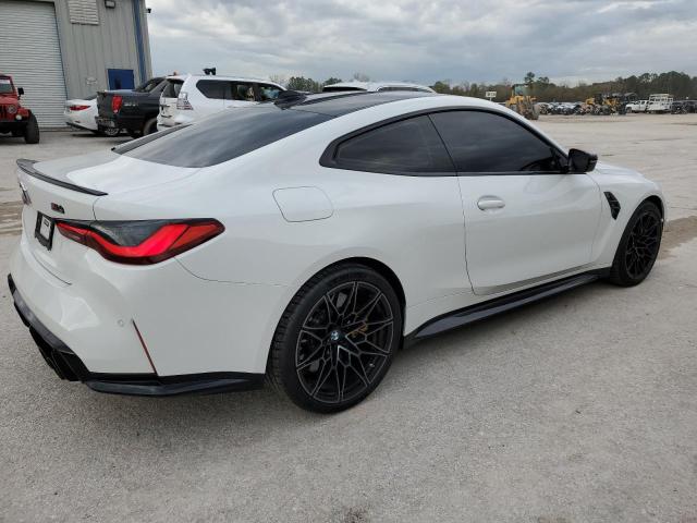 WBS43AZ08NCJ90677 - 2022 BMW M4 COMPETI WHITE photo 3