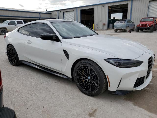 WBS43AZ08NCJ90677 - 2022 BMW M4 COMPETI WHITE photo 4