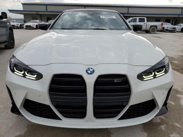 WBS43AZ08NCJ90677 - 2022 BMW M4 COMPETI WHITE photo 5