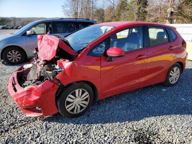 JHMGK5H55HS023729 - 2017 HONDA FIT LX RED photo 1