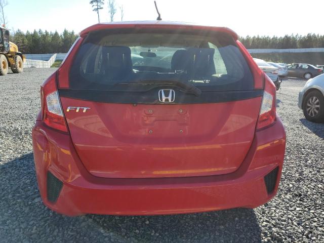 JHMGK5H55HS023729 - 2017 HONDA FIT LX RED photo 6